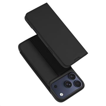 iPhone 18 Pro Dux Ducis Skin Pro Flip Hülle - Schwarz