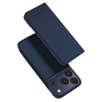 iPhone 18 Pro Dux Ducis Skin Pro Flip Hülle - blau