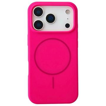 iPhone 18 Pro Max Liquid-Silikonhülle - MagSafe-kompatibel - Hot Pink
