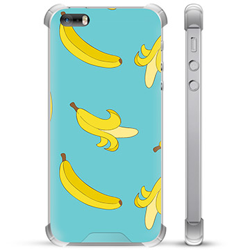 iPhone 5/5S/SE Hybrid Hülle - Bananen