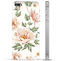 iPhone 5/5S/SE TPU Hülle - Blumen