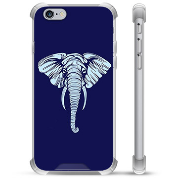 iPhone 6 Plus / 6S Plus Hybrid Hülle - Elefant