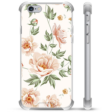 iPhone 6 Plus / 6S Plus Hybrid Hülle - Blumen