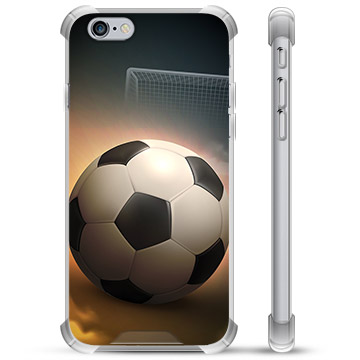 iPhone 6 / 6S Hybrid Hülle - Fußball