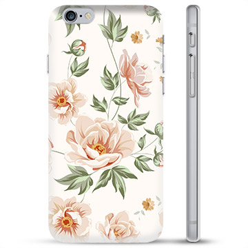 iPhone 6 Plus / 6S Plus TPU Hülle - Blumen