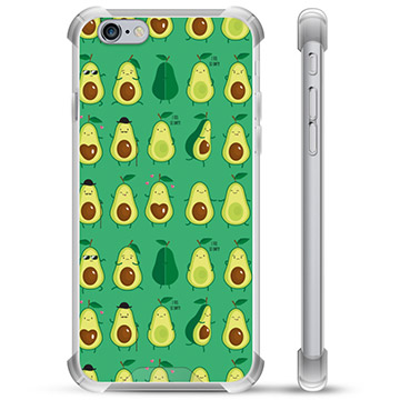 iPhone 6 Plus / 6S Plus Hybrid Hülle - Avocado Muster