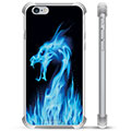 iPhone 6 / 6S Hybrid Hülle - Blauer Feuerdrache
