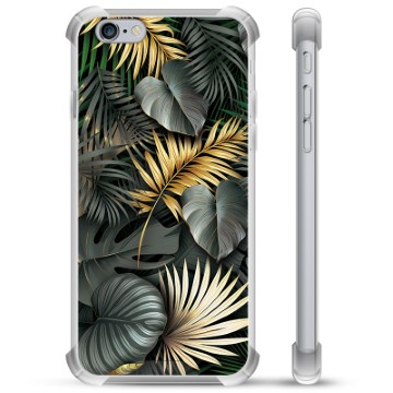 iPhone 6 Plus / 6S Plus Hybrid Hülle - Goldene Blätter