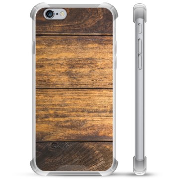 iPhone 6 Plus / 6S Plus Hybrid Hülle - Holz