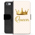 iPhone 6 Plus / 6S Plus Premium Schutzhülle mit Geldbörse - Königin