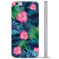 iPhone 6 Plus / 6S Plus TPU Hülle - Tropische Blumen