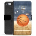 iPhone 6 / 6S Premium Schutzhülle mit Geldbörse - Basketball