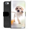 iPhone 6 / 6S Premium Schutzhülle mit Geldbörse - Hund