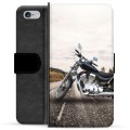 iPhone 6 / 6S Premium Schutzhülle mit Geldbörse - Motorrad