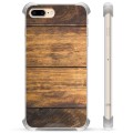 iPhone 7 Plus / iPhone 8 Plus Hybrid Hülle - Holz