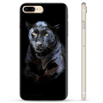 iPhone 7 Plus / iPhone 8 Plus TPU Hülle - Schwarzer Panther