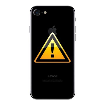 iPhone 7 Akkufachdeckel Reparatur - Jet Schwarz