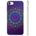 iPhone 7/8/SE (2020)/SE (2022) TPU Hülle - Buntes Mandala