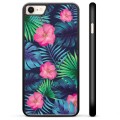 iPhone 7/8/SE (2020)/SE (2022) Schutzhülle - Tropische Pinke Blumen