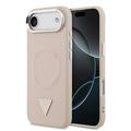 iPhone Air Guess Triangle Logo Hülle - MagSafe-kompatibel - Rosa