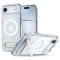 iPhone Air Spigen Ultra Hybrid S Mag MagSafe Hülle mit Kickstand - Weiß / Klar