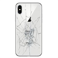 iPhone X Rückseiten-Cover Reparatur - nur Glas - Weiß