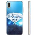 iPhone X / iPhone XS TPU Hülle - Diamant