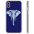iPhone X / iPhone XS TPU Hülle - Elefant