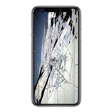 iPhone X LCD und Touchscreen Reparatur - Schwarz - Original-Qualität