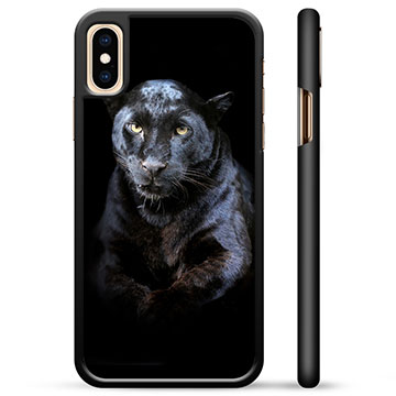 iPhone X / iPhone XS Schutzhülle - Schwarzer Panther