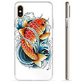 iPhone X / iPhone XS TPU Hülle - Koifisch