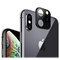 iPhone X / iPhone XS Fotokamera-Aufkleber - Schwarz