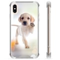 iPhone X / iPhone XS Hybrid Hülle - Hund