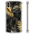iPhone XS Max Hybrid Hülle - Goldene Blätter