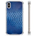iPhone XS Max Hybrid Hülle - Leder