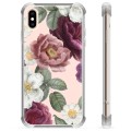 iPhone XS Max Hybrid Hülle - Romantische Blumen