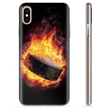 iPhone X / iPhone XS TPU Hülle - Eishockey