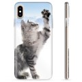 iPhone X / iPhone XS TPU Hülle - Katze