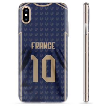 iPhone X / iPhone XS TPU Hülle - Frankreich