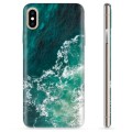 iPhone X / iPhone XS TPU Hülle - Wellen