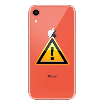 iPhone XR Akkufachdeckel Reparatur - inkl. Rahmen - Rot
