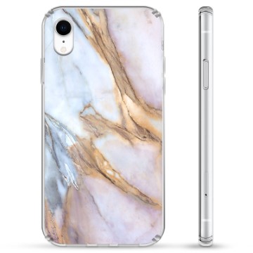 iPhone XR Hybrid Hülle - Eleganter Marmor