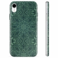 iPhone XR TPU Hülle - Grünes Mandala