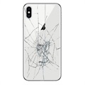 iPhone XS Max Rückseiten-Cover Reparatur - nur Glas - Weiß