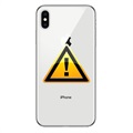 iPhone XS Max Akkufachdeckel Reparatur - inkl. Rahmen - Weiß