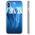 iPhone XS Max Hybrid Hülle - Eisberg