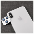 iPhone XS Max Gefälschte Kamera Aufkleber - Silber