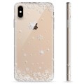 iPhone X / iPhone XS TPU Hülle - Schneeflocken