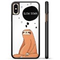 iPhone X / iPhone XS Schutzhülle - Slow Down