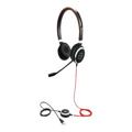 Jabra Evolve 40 UC Stereo-Kabel-Headset - Schwarz